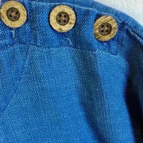 Pure Jill INDIGO Dress Blue Women’s Size M Petite Loose Fit - Picture 6 of 10